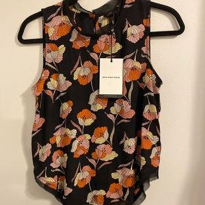 NWT Who What Wear Sleeveless Top, XS